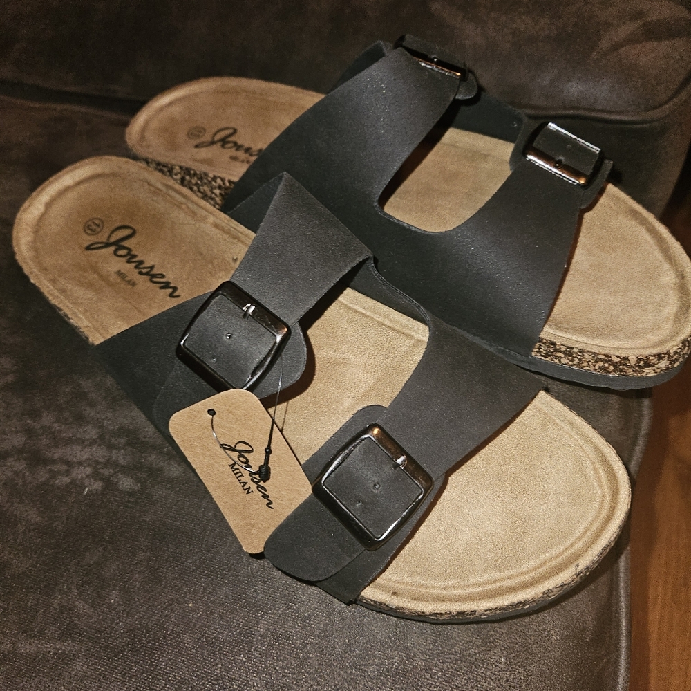 Jonsen of Milan 2 strap men's cork sandals size 13